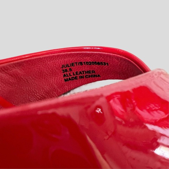 Alice + Olivia Juliet Patent Leather Platform Wedges - Picture 7 of 9